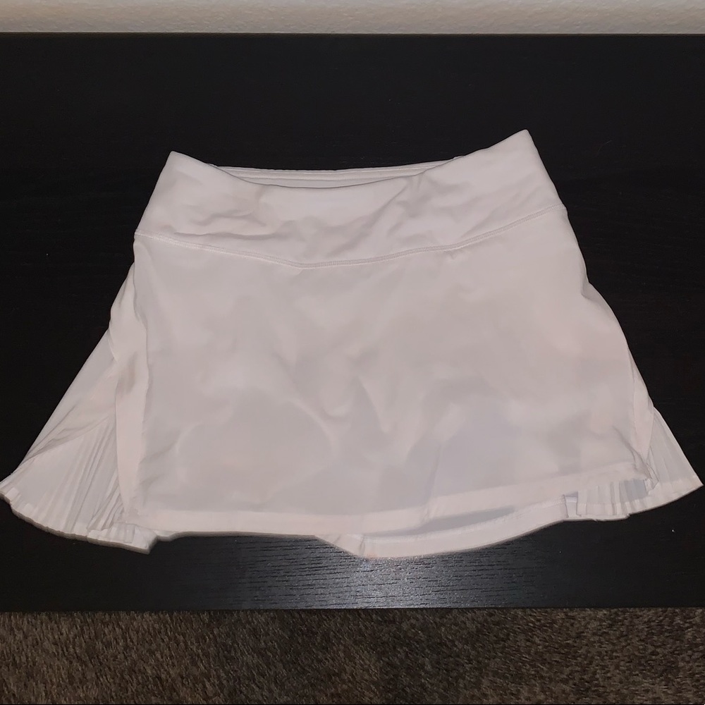 White Lululemon Tennis Skirt